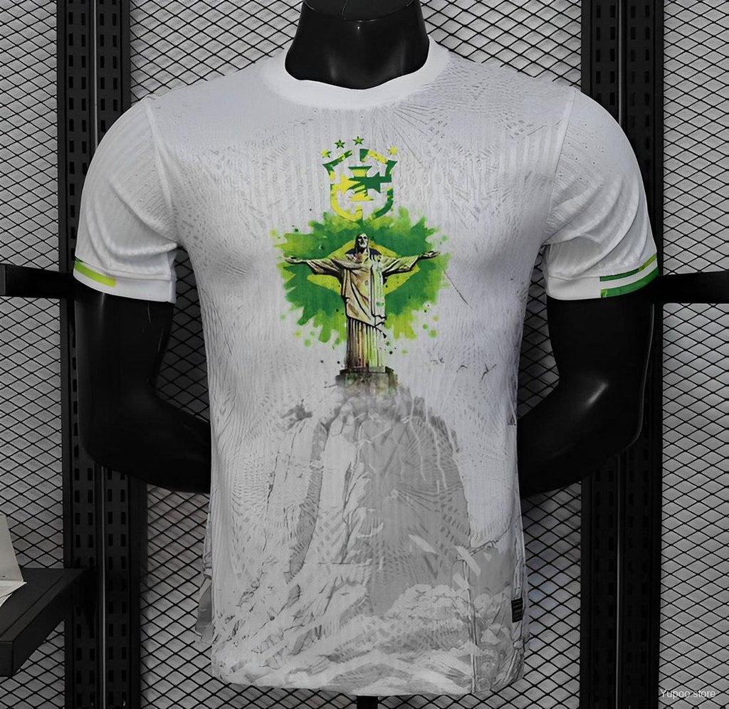 Brazil X Christ 2025 | White Edition Jersey
