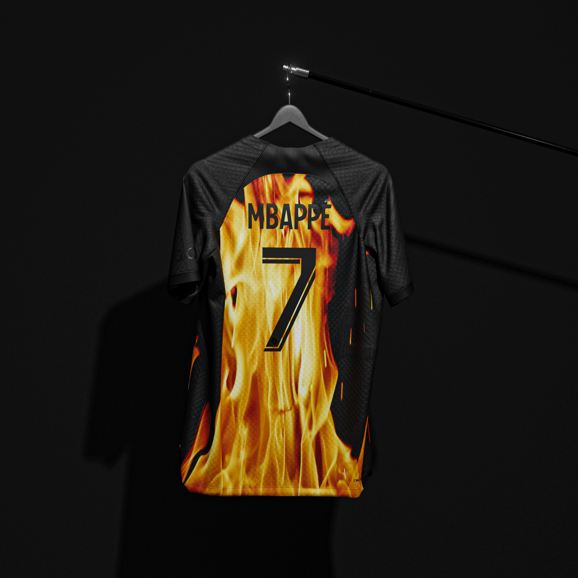 PSG 2023 Concept Jersey | Special Fire Edition Kit 