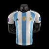 Argentina 2023 World Cup Kit |  Argentina Home 3 Star Football Jersey