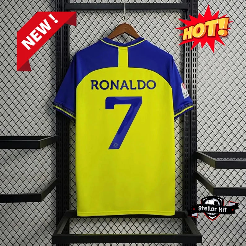 Cristiano Ronaldo Al-Nassr Shirt 2023, Ronaldo 7 Soccer Shirt